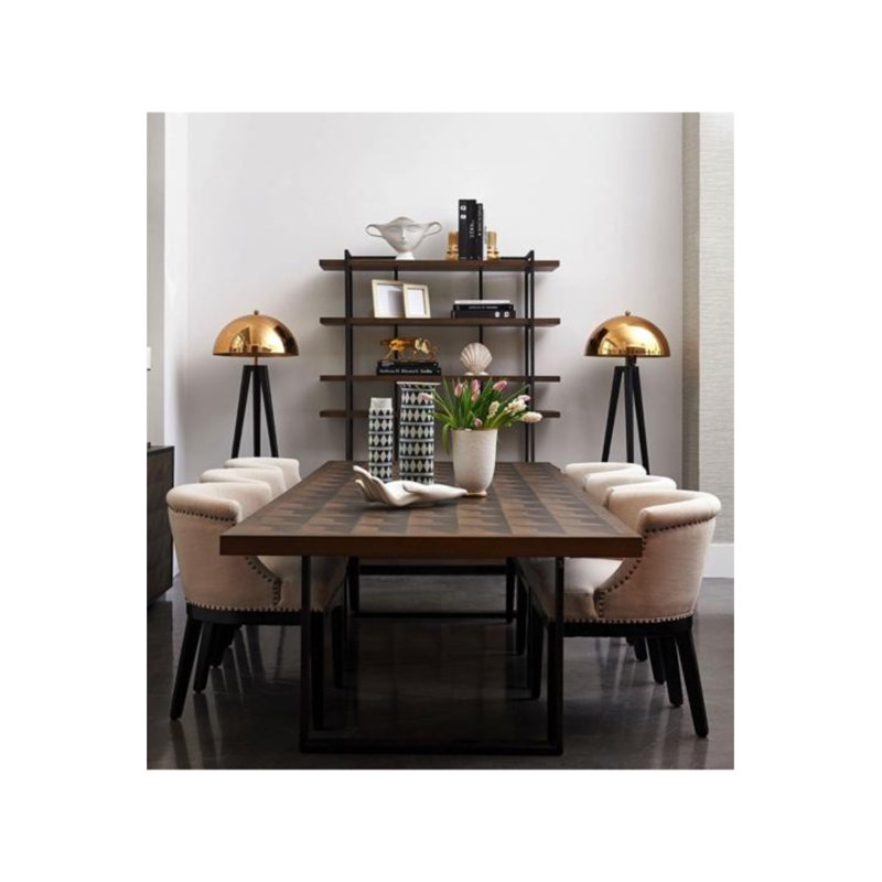 Gregorio Dining Table, 90.55" L x  39.37" W