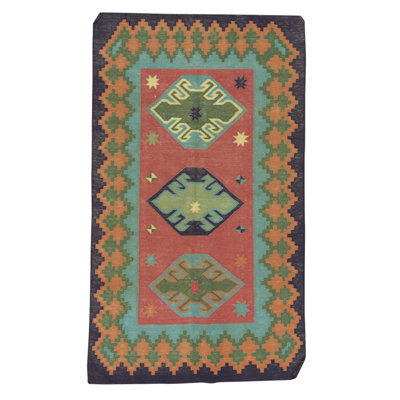 Dhurry Hand Woven Cotton Area Rug