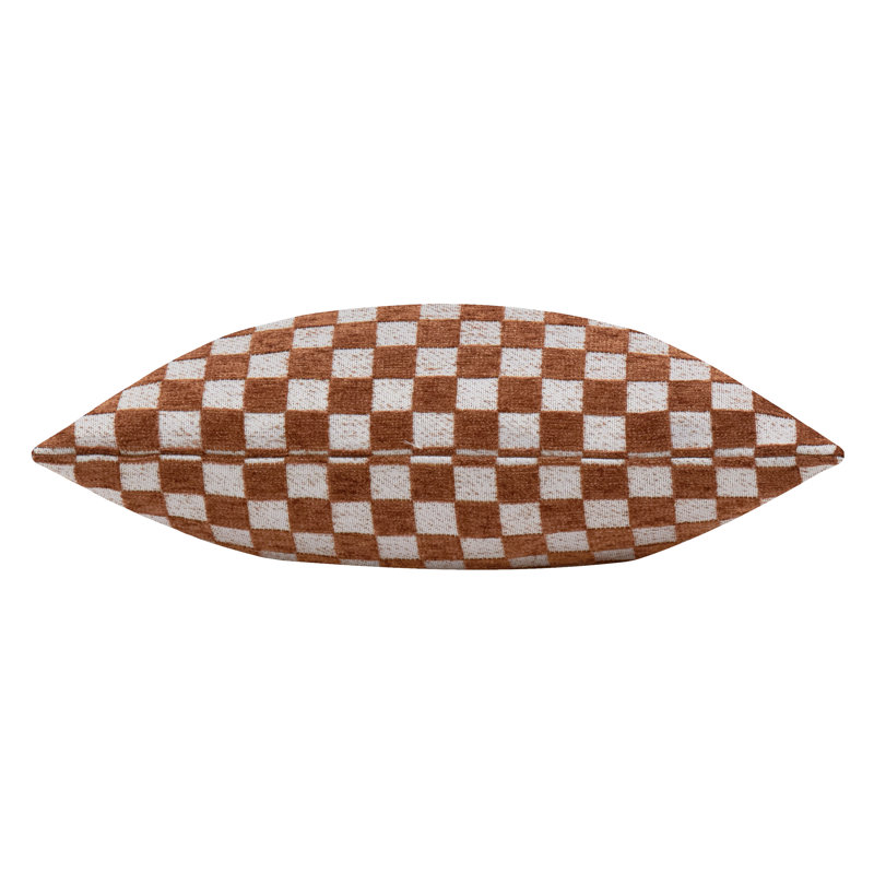 Larro Square Cushion, Orange, Feather