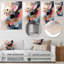 Coup de pinceau, peinture abstraite IV-852850356