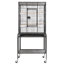 Kirt 135cm Steel Flat Top Travel Bird Cage with Wheels