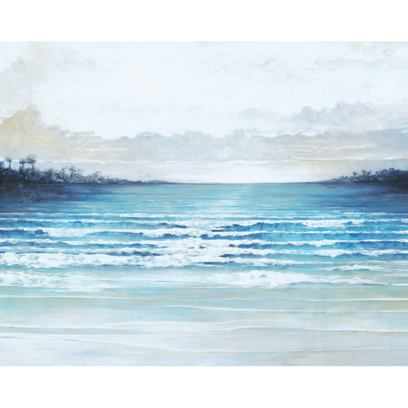 «Ocean Horizon», reproduction d'art sur toile tendue, H 8 po x l 12 po