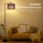 Nikkolas 63'' LED Arched Floor Lamp-156477217-156477243