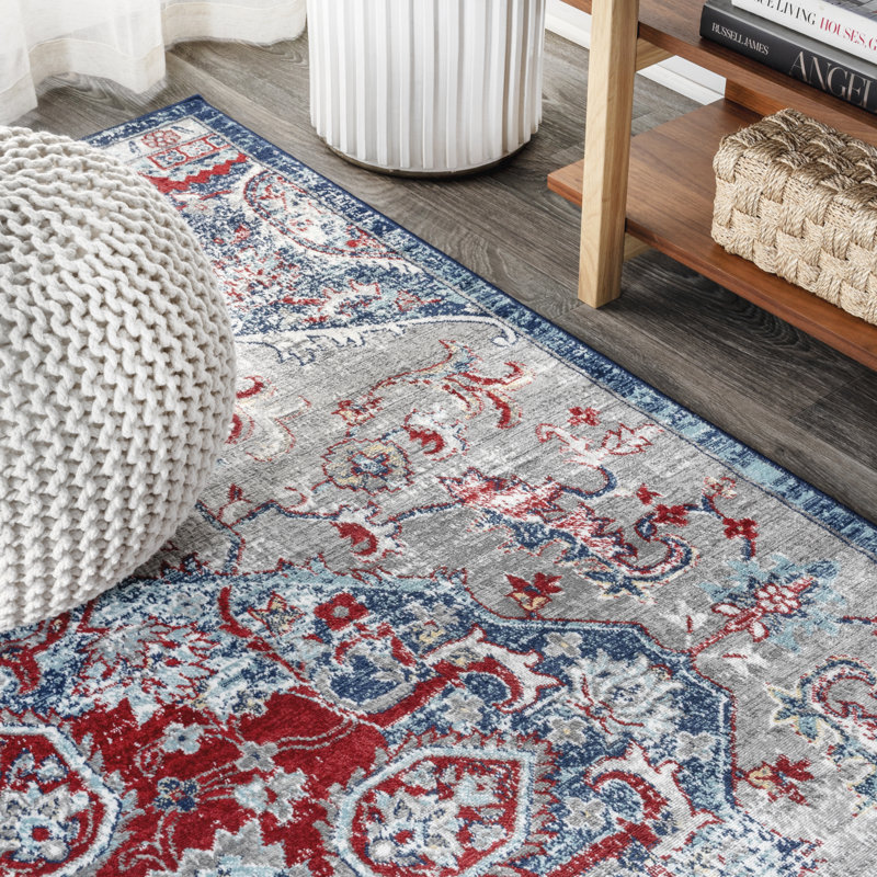 Quade Oriental Area Rug, Rectangle 122 x 183cm