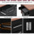 47.2" Kitchen Island, Drop Leaf, Removable Side , Towel Rack, Concealed Tilt Trash Bin Cabinet-914149972
