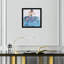 Bleu et festif - Peinture sur papier-72478867-72478868