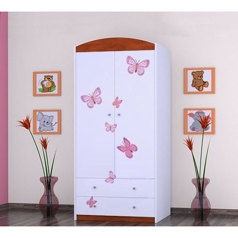 Holton 2 Door Wardrobe, Red