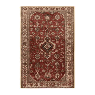 Tapis brun lavable à la machine