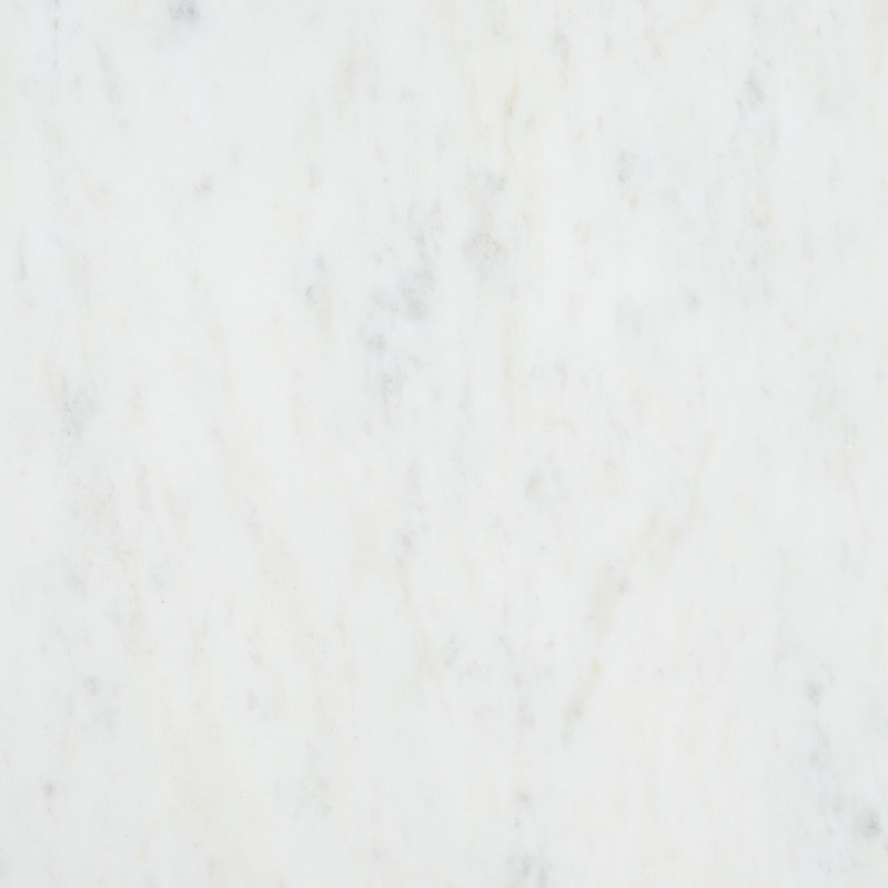 Marble Top End Table, White Wash