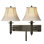 Steel Plug-in Armed Sconce