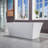 Echo 59'' x 29.5'' Soaking Acrylic Bathtub-59001516