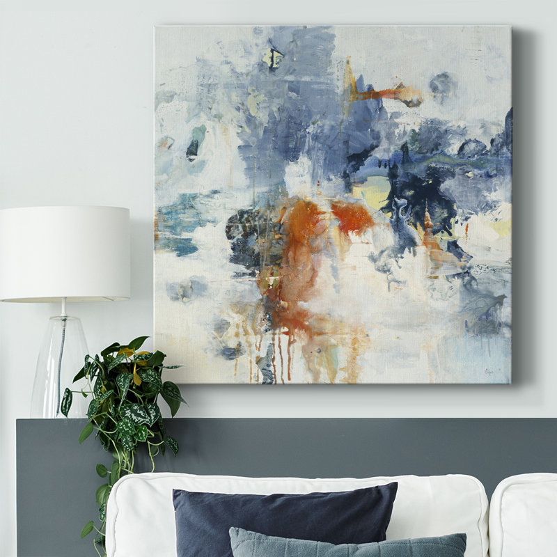 «Free to Flow I», reproduction d'art sur toile tendue, H 24 po x l 24 po x P 1,5 po