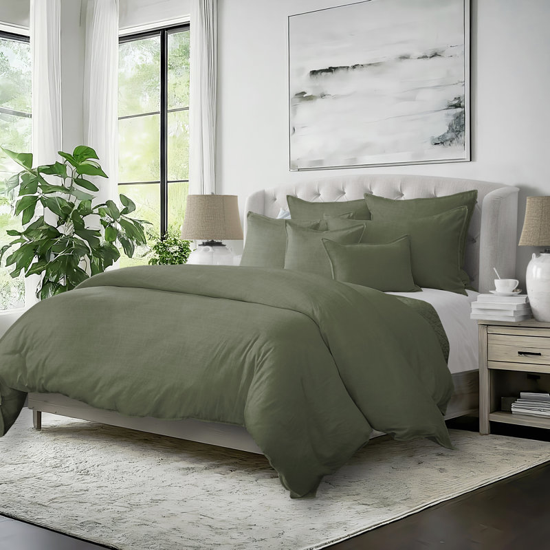 Ensemble d'édredon 8 pièces Elsie, King Comforter + 7 Additional Pieces, Sweet Grass