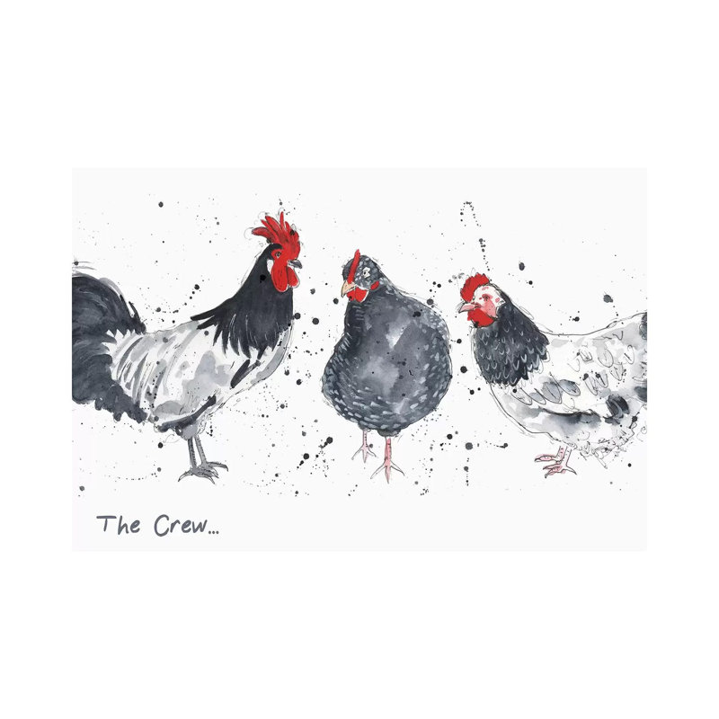 The Crew by Michelle Campbell - Wrapped Canvas Painting, 66.04cm H x 101.6cm W x 1.91cm D