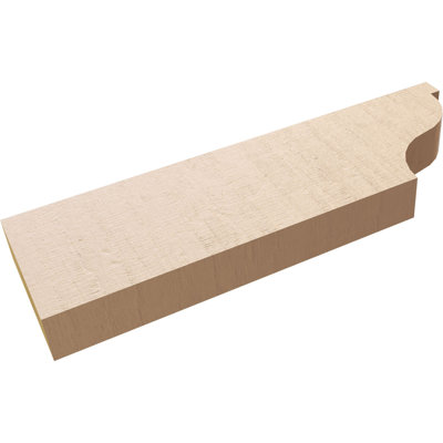 Garner Woodgrain TimberThane Rafter Tail, Primed Tan