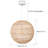 Bottisham 1 - Light Natural Sphere Pendant