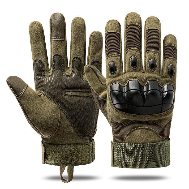 gants sans doigts avec protection des articulations, A