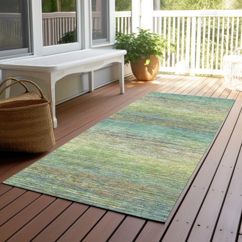 Tapis intérieur / extérieur Christain ACN1264, Rectangle 1 pi 8 po x 2 pi 6 po