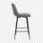 PU Leather Upholstered Counter & Bar Stool Set of 3-714696761