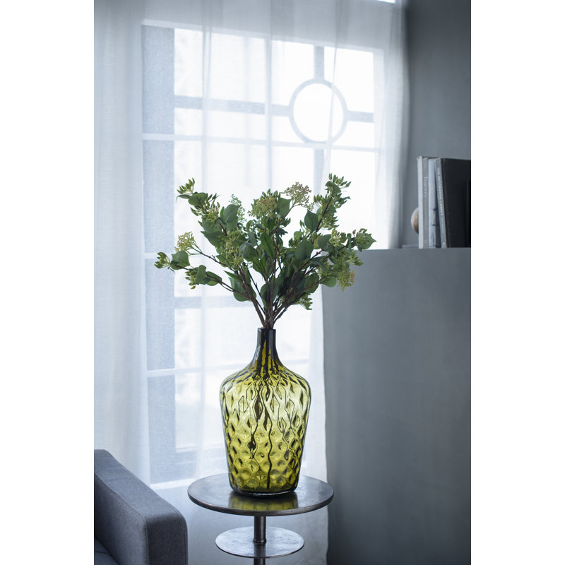 Vase de table Zabelle, H 17,3 po x l 9,8 po x P 9,8 po