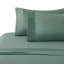 Ensemble de draps 6 pièces avec 4 taies d'oreiller plissés en rayonne de coton rayé de couleur unie Marina-1704193155-1677134310