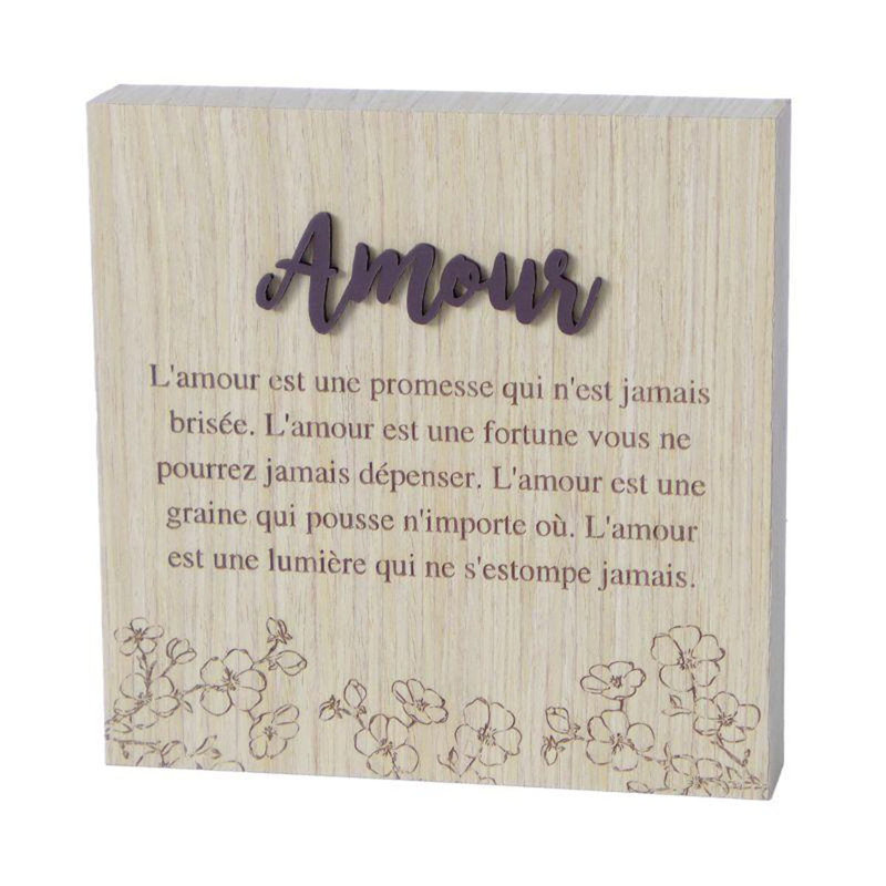 Plaque Amour