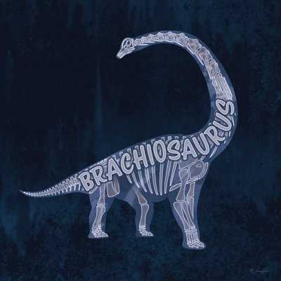 Brachiosaure sur toile par Lauren Rader