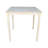 Turned Unfinished Solid Wood Dining Table-101217194