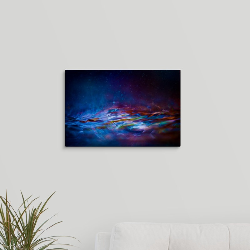 «Silent Night» par Ursula Abresch - impression sur toile, H 12 po x l 18 po x P 1,5 po