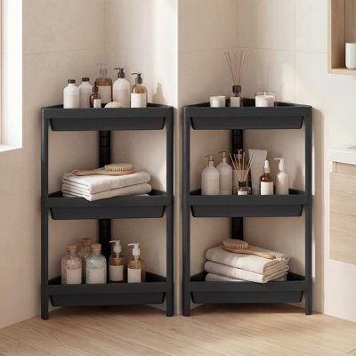 44cm W Plastic Shelving Unit