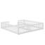 Lit double simple avec barrière de sécurité et rails de protection-94101894