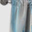 Blue And Grey Ethereal Elixir V - Abstract Curtain - Blackout Abstract Curtain - 1 Panels-321951481
