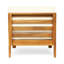 Canapé modulaire d'extérieur 30,25 po avec coussins-1188782833
