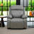 Jefford 40.5" Breathing Leather Power Recliner