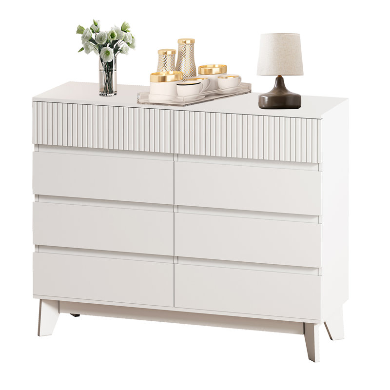 Commode double 8 tiroirs 47,3 po Gilbertsville