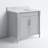 Addison 37'' Single Bathroom Vanity with Marble Top-62950511