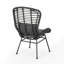 Chaise de patio grise avec support en fer et chaise d'extérieur Water-Linings en construction-120201909-120201911