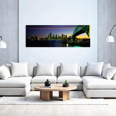 Sydney Australia by Collezione Panoramica - Wrapped Canvas Panoramic Print