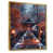 Toile avec cadre flottant or