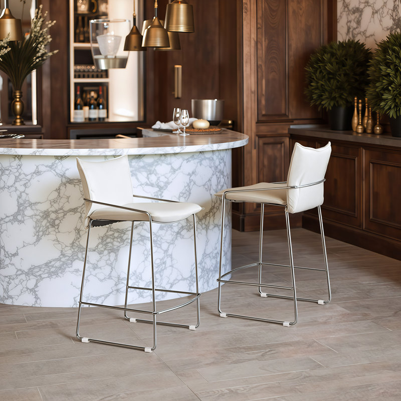 Pola Counter Stool White, White