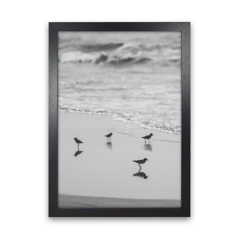 Beach Club by Victoria Frost - Print, Black Framed, 46cm H x 34cm W x 3cm D