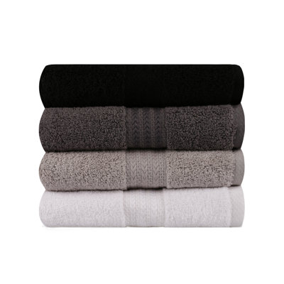 4-tlg. Handtuch-Set Bale