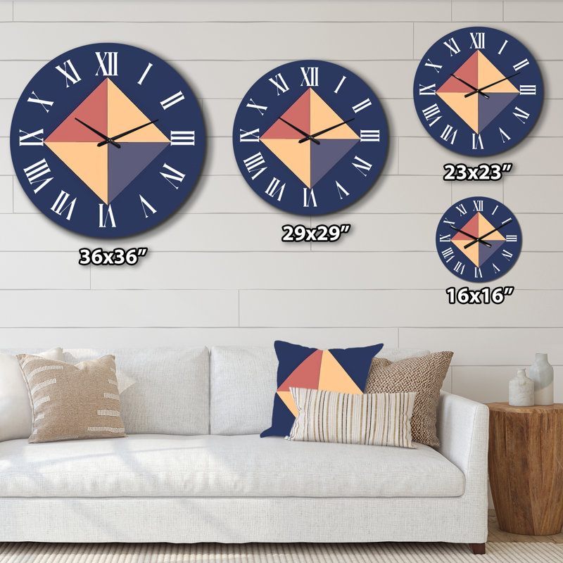 Metal Wall Clock, Small