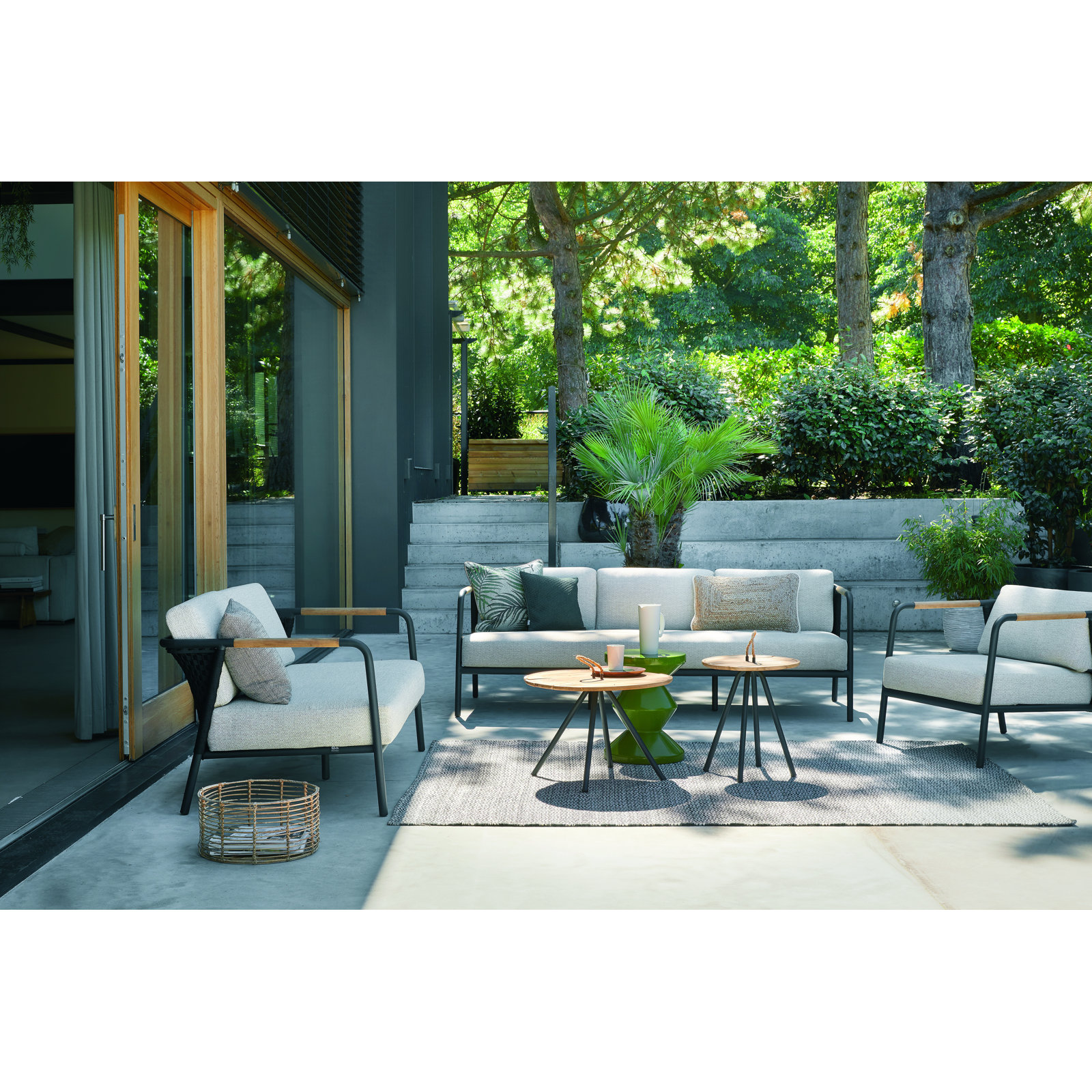 Woburn 23'' Wood Outdoor Side Tables