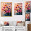 Bart - art mural floral-370008260-370008262-370008259