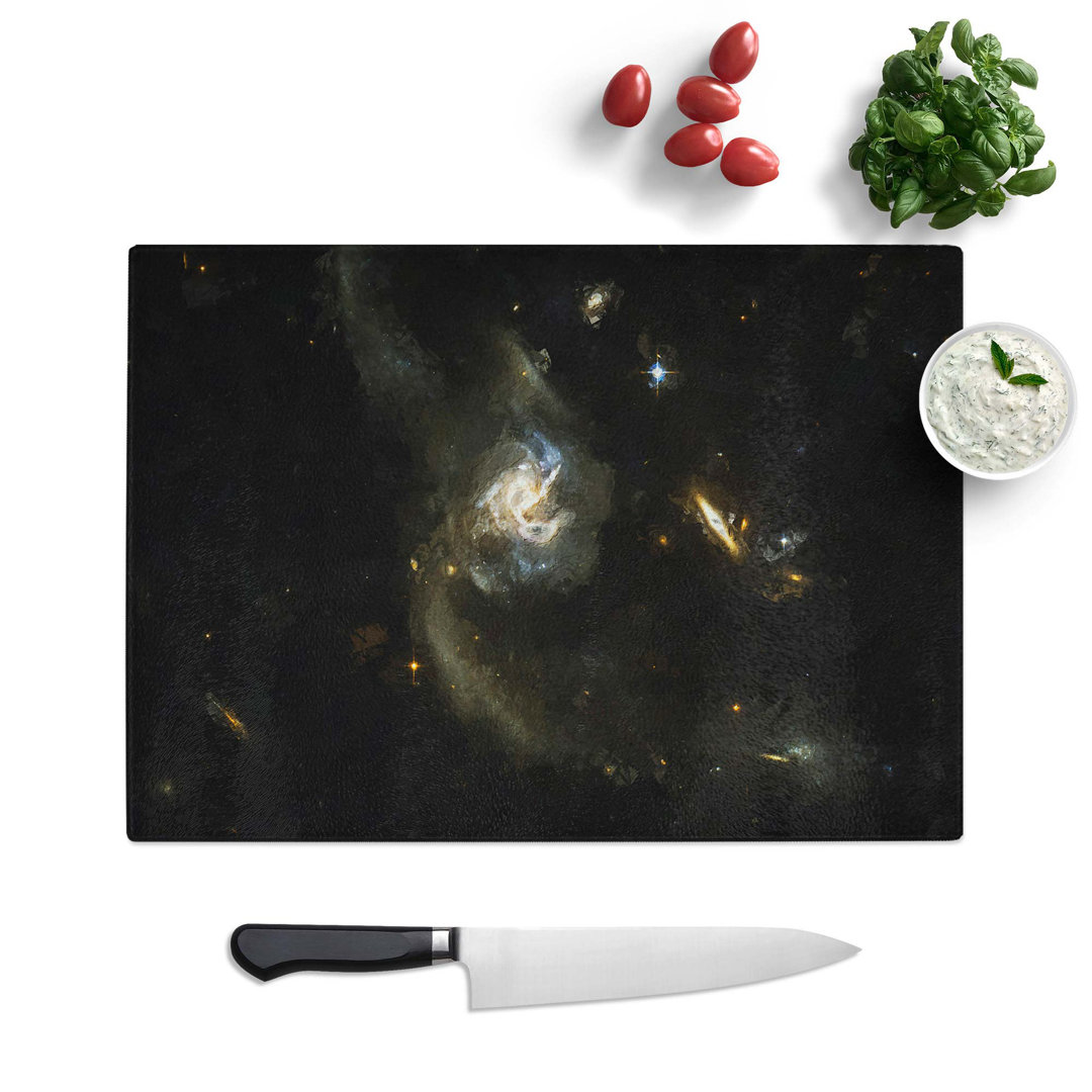 Tempered Glass out of Space Vol.33 Chopping Board