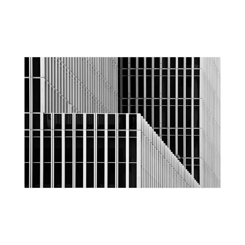 Stripes And Windows by Greetje Van Son - Wrapped Canvas Print, 30.48cm H x 45.72cm W x 1.91cm D