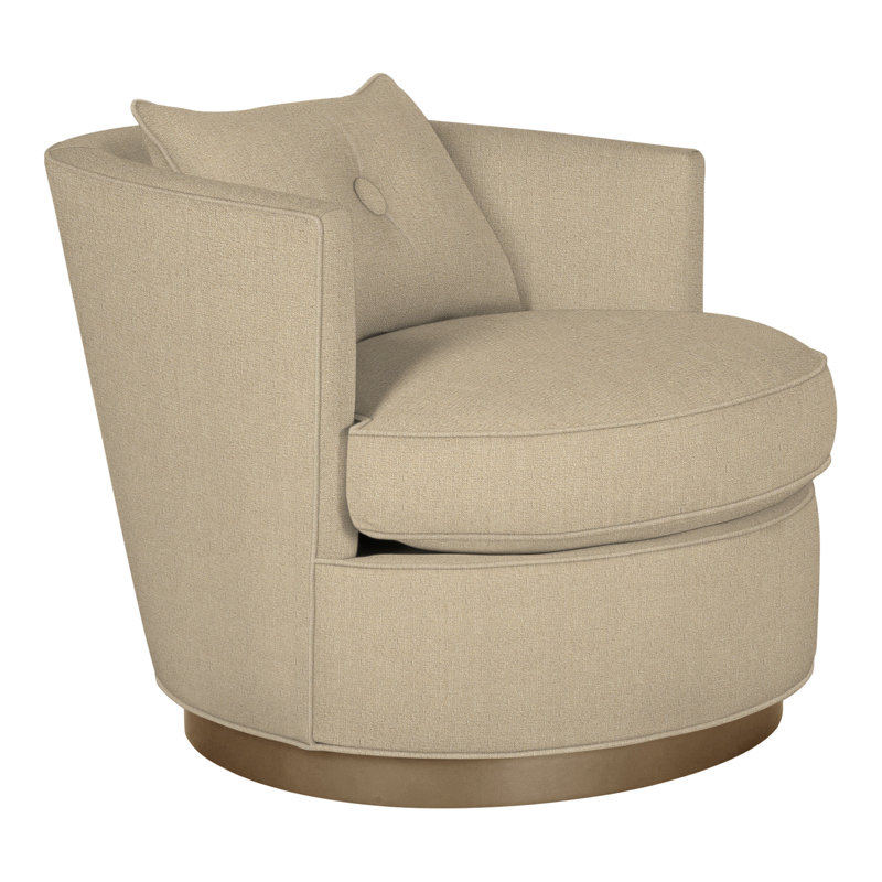 Chaise pivotante Bernadette de Michael Weiss, Sable Nomad, Hampton
