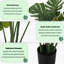 45 po. Arbre artificiel 45 po Monstera