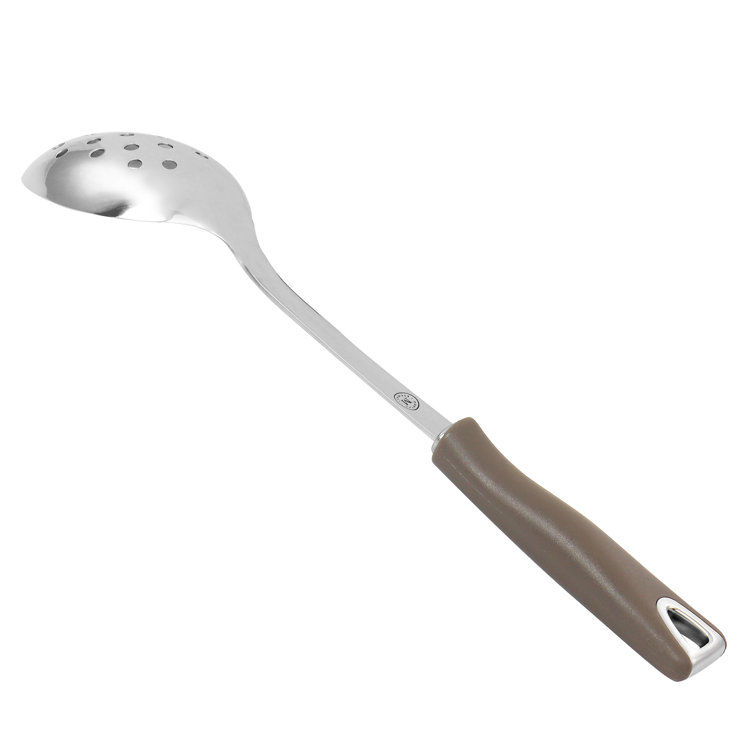 de Buyer Spaghetti Spoon Stainless Steel Wood -B Bois